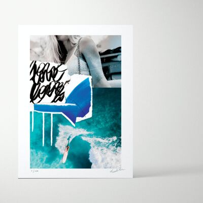Tirage d'art "SURF" - Edition limitée 1/100