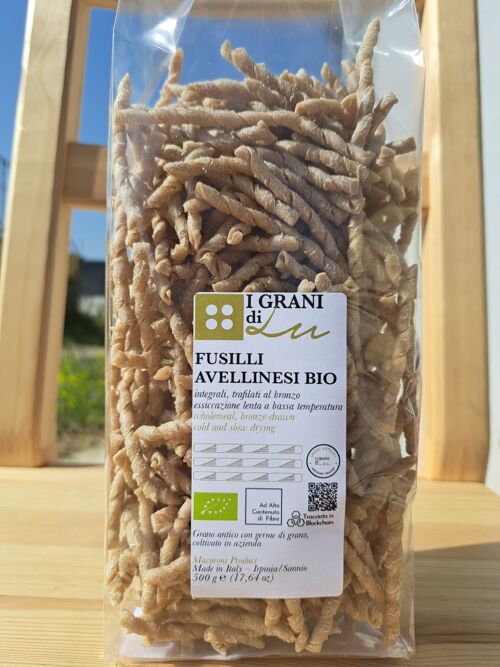 PASTA BIOLOGICA: Fusilli Avellinesi Bio