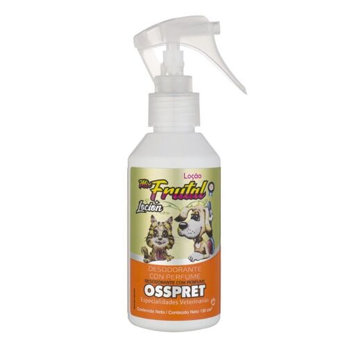 Colonia Loción Desodorante con Perfume Mix Frutal perros y gatos marca OSSPRET