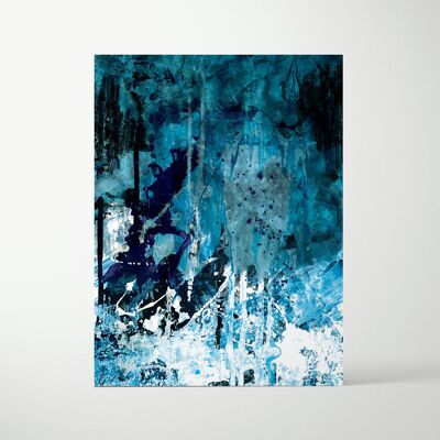 Affiche d'art „DEEP BLUE“