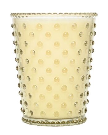 Simpatico Hobnail Glass Candle #90 Vanille Santal 1