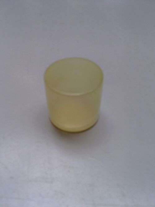 Mini Glas Opaker Creme