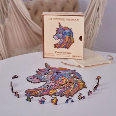 Rompecabezas creativo - El hada unicornio