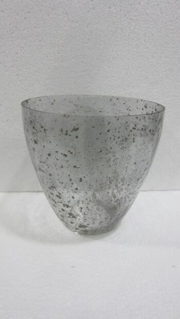 Vase pierres aluminium 20X20