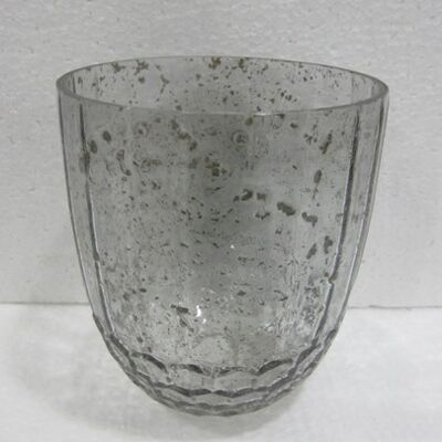 Vase Honigwabe mittel Foil Stones