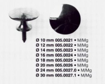 Uk23 bouton conique p78