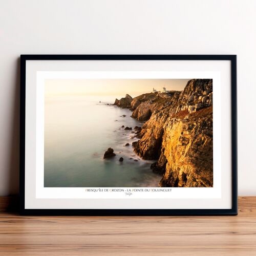 Affiche 30 x 40 cm - La Pointe du Toulinguet, Presqu'île de Crozon