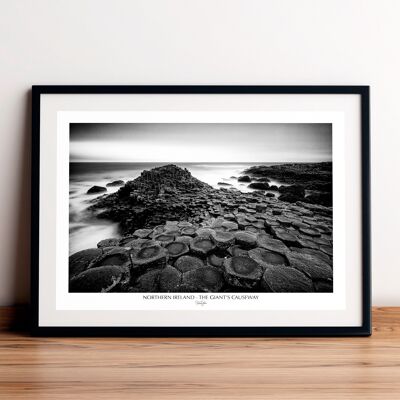 Poster 50 x 70 cm - Giant's Causeway, Nordirland