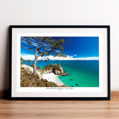 Poster 50 x 70 cm - The Virgin Island, Crozon Peninsula