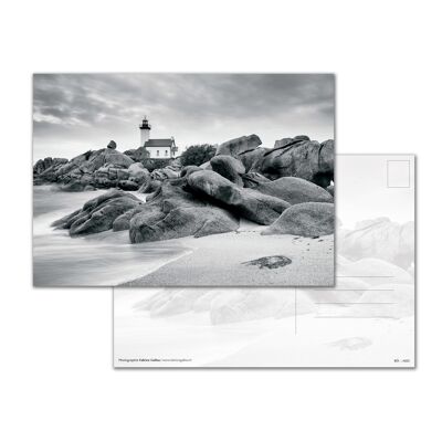 A5 Postcard - The Pontusval Lighthouse, Finistère