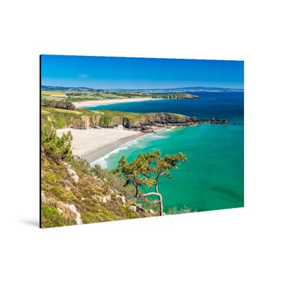 Dibond 20 x 30 cm - Las playas de Telgruc-sur-Mer, Península de Crozon