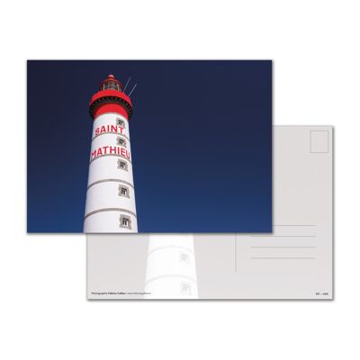 A5 Postcard - The Lighthouse Saint-Mathieu