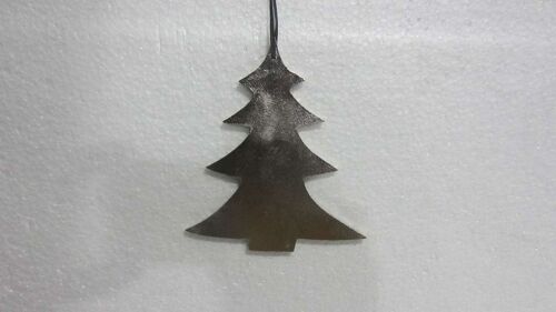 Alu Weihnachtsbaum hängend klein Nickel