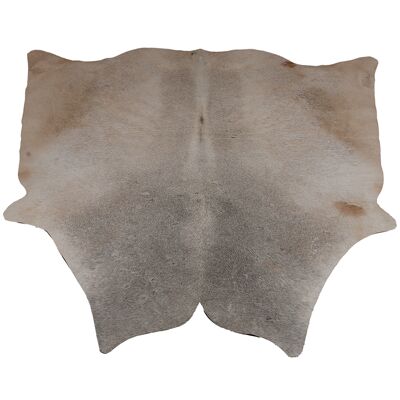 Cowhide Rug Cowhide Skin Natural Leather Gray & White Area Rug Animal print-2382