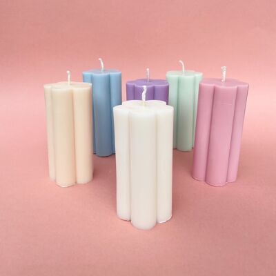 Daisy Candle - Pastel