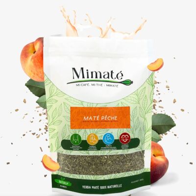 Mate Verde - Pesca - 500g