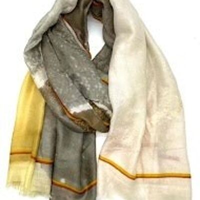 thin scarf XT-20 beige