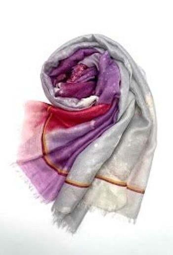 foulard fin XT-20 rose 3