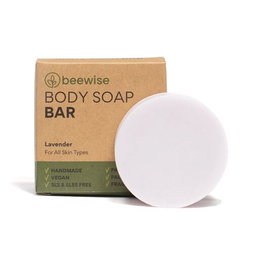 Body Soap Bar Lavender | Natural & Vegan