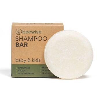 Shampoing Solide Bébé & Enfants | Naturel & Végétalien 1