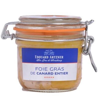WHOLE DUCK FOIE GRAS 120gr JAR, ARTZNER