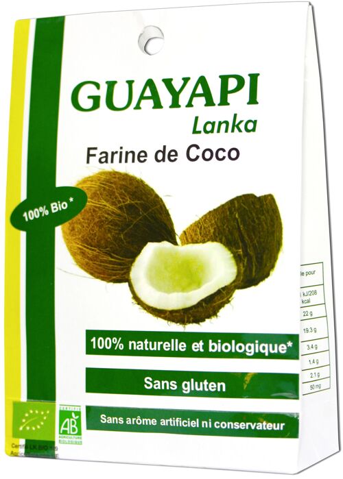 Coco bio (farine) - 500 g - Protéines Végétales