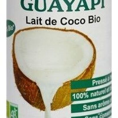 Lait de Coco bio (SRI LANKA) - Boite de 400 ml - Protéines Végétales
