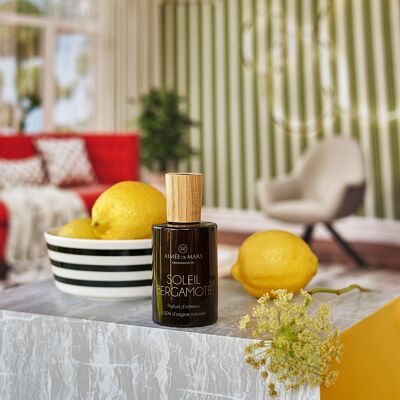 SOLEIL BERGAMOTE Parfum ambiance spray 100% naturel