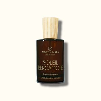 SOLEIL BERGAMOTE Parfum ambiance spray 100% naturel 2