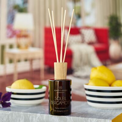 SOLEIL BERGAMOTE Room fragrance sticks 100% natural