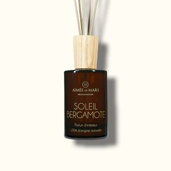 SOLEIL BERGAMOTE Parfum ambiance bâtons 100% naturel 2