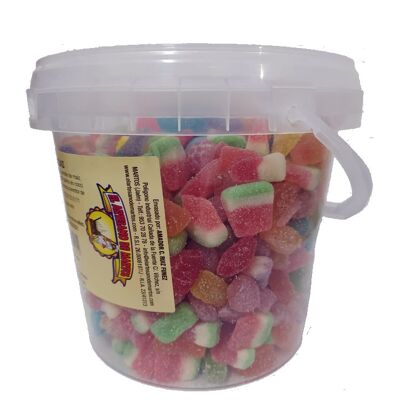 SEAU DE BONBONS ASSORTIS 1500 GR.