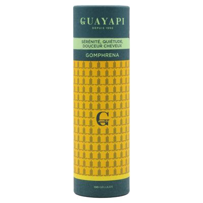 GOMPHRENA - 130 Cápsulas - Serenidad, Plenitud del día, noche de ensueño y suavidad del cabello.