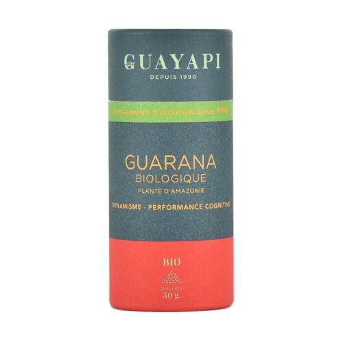 Guarana bio - poudre 50 grammes - Dynamisant Physique et Intellectuel