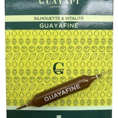 GUAYAFINE - 40 viales de 5 ml - Asociación de Warana, té verde, café verde