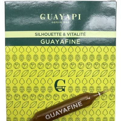 GUAYAFINE - 40 Ampoules de 5 ml - Association de Warana, thé vert, café vert