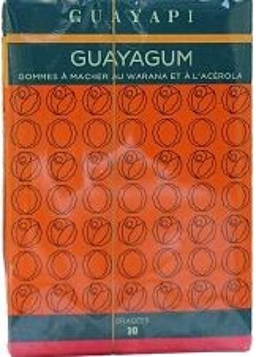 Guayagum : gomme a macher warana/ acerola