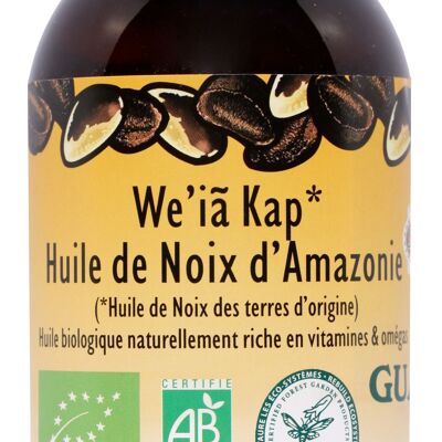 Huile de noix d'Amazonie - Bouteille 250 ml