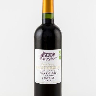 Vin Rouge Bio Bordeaux 2020 "Château Jeandebout"