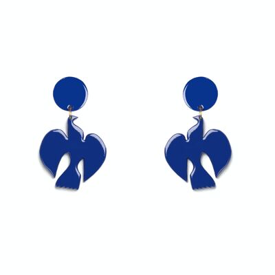 COLOMBINE klein blue earrings