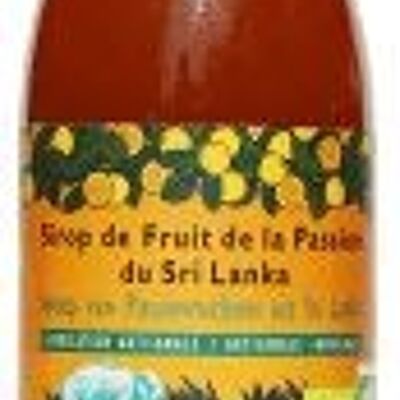 ORGANIC PASSION FRUIT SYRUP