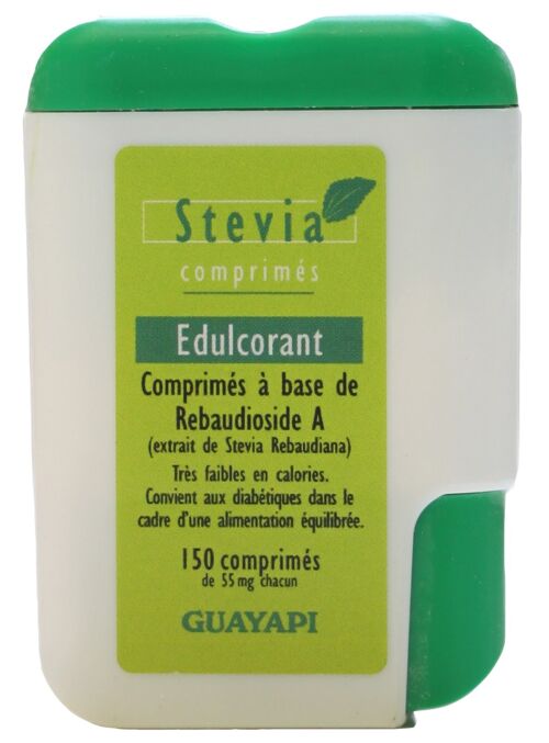 STEVIA EN COMPRIMÉS - 400 comprimés
(Extrait de stévia blanche)