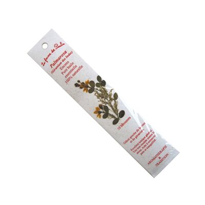 Natural Indian handmade incense - organic geranium scent