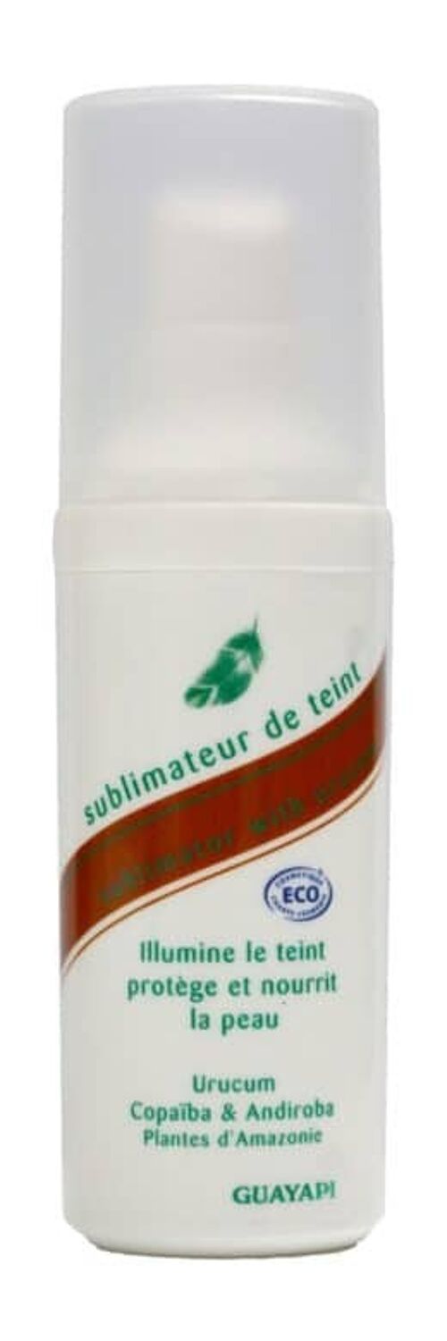 SUBLIMATEUR de TEINT (Urucum, Andiroba, CopaÏba) - Flacon pompe de 30ml,