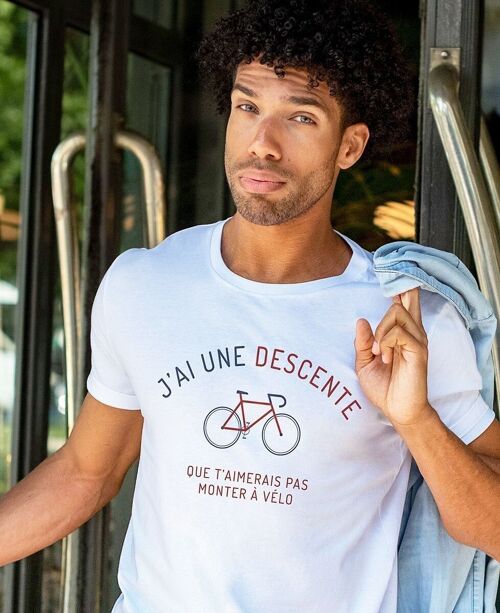 T-shirt homme Descente à vélo