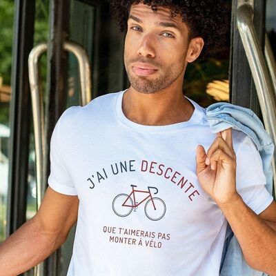 T-shirt da ciclismo da discesa da uomo