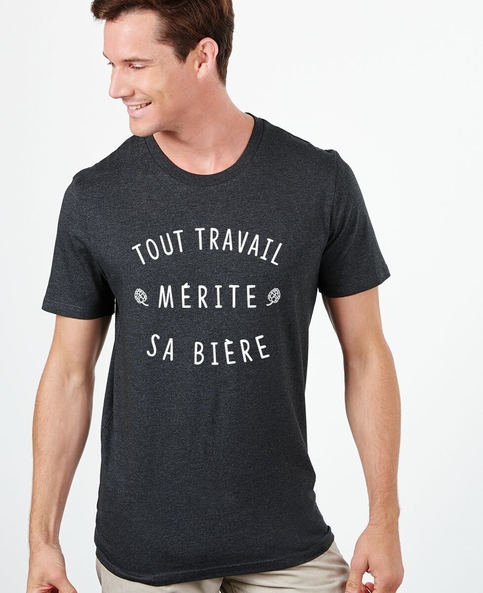 Tee shirt travail discount homme