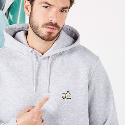 P'tit yellow men's hoodie (embroidered)