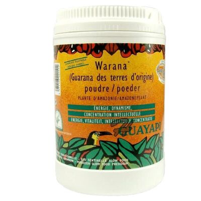 WARANA (GUARANA OF THE LANDS OF ORIGIN) BIO - Powder 500g