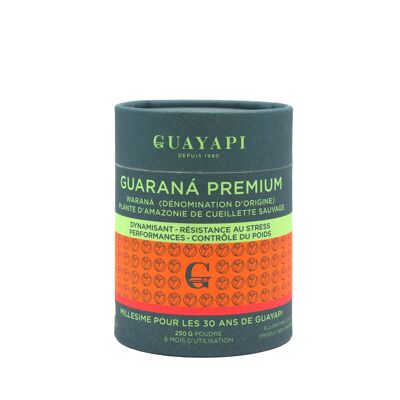 WARANA PREMIUM (GUARANA FROM THE LANDS OF ORIGIN) - Powder 250g - Physical and intellectual energizer